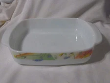 Cb U.K. Home Set 8" Square Milk Glass Baking Dish
