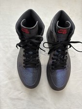 Nike Jordan Zoom C8082-AZ1 Chameleon Color Black-Purple Excellent Condition 9.5