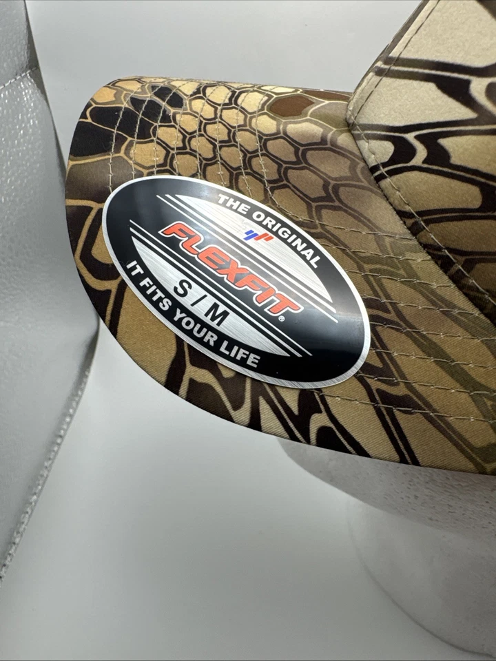 Mens Camo Baseball Cap Kryptek Highlander Typhon Hat Mid Structured S/M - Image 3 of 4