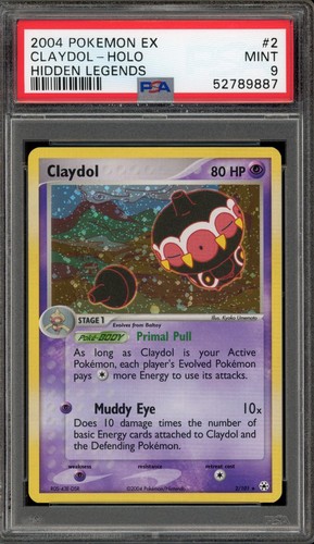 Claydol graded PSA 9 for sale on eBay