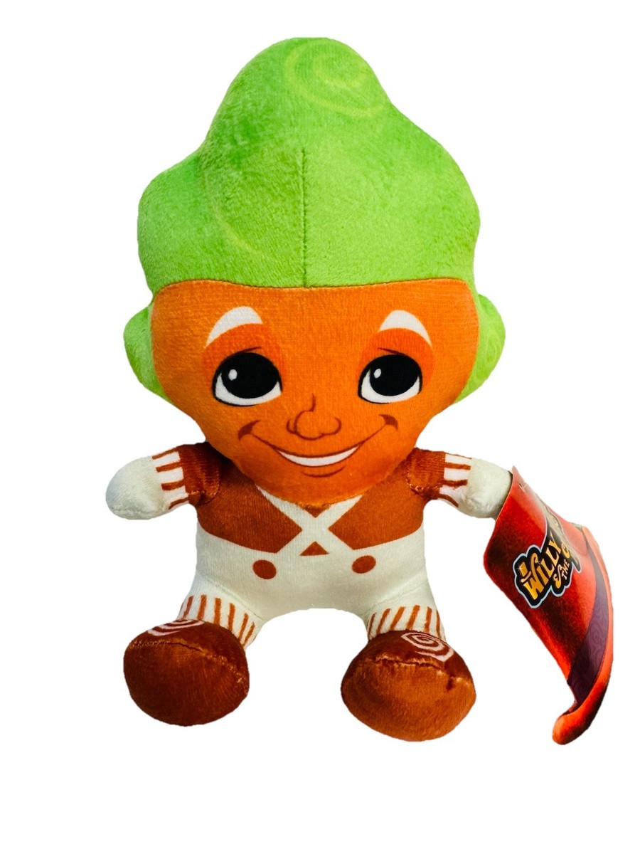 Willy Wonka & The Chocolate Factory Oompa Loompa Plush Toy 7'' NEW