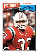 1987 Topps #99 Tony Collins