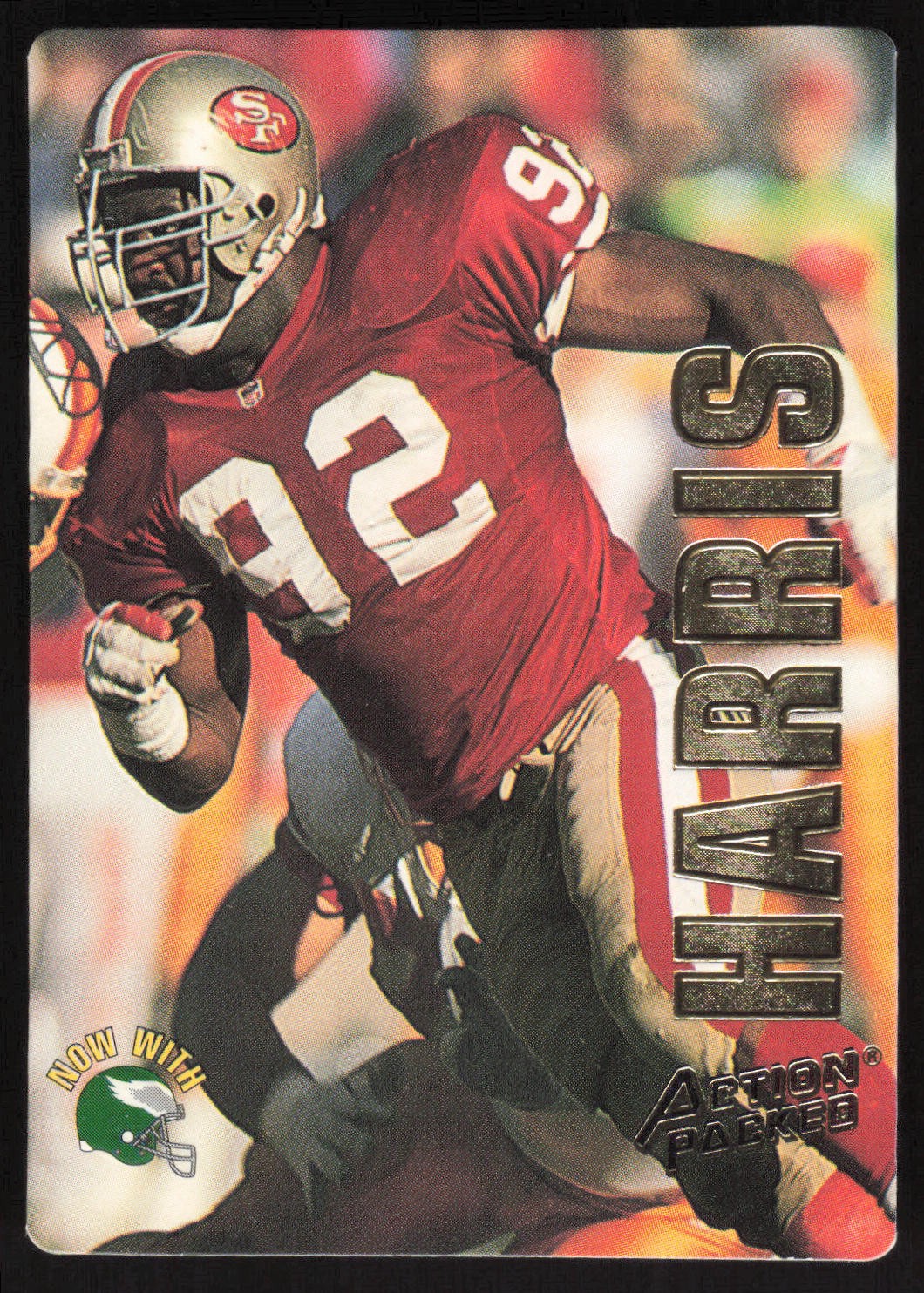 Tim Harris 1993 Action Packed: #72 Philadelphia Eagles