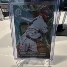 2025 Topps Tribute  Josh Gibson Green /99 Base Set #28 Homestead Grays