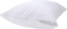 2 Pack Feather Proof Pillow Protectors Waterproof Drool Proof 14"x26" or 16"x...