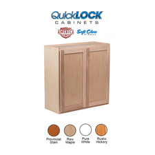 Quicklock RTA Ready-to-Assemble  Double Door Wall Kitchen Cabinets
