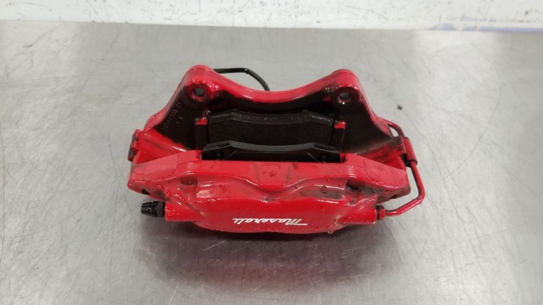15 2015 MASERATI QUATTROPORTE BRAKE CALIPER REAR RIGHT PASSENGER  3.0L RED