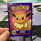Eevee #133 - Official Nintendo Pokemon Promo Card 1998 Blue Border Vintage