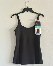 Maidenform Black Flexees Sculpt Ultra Firm Cami Tank Top Size 2XL New With Tag