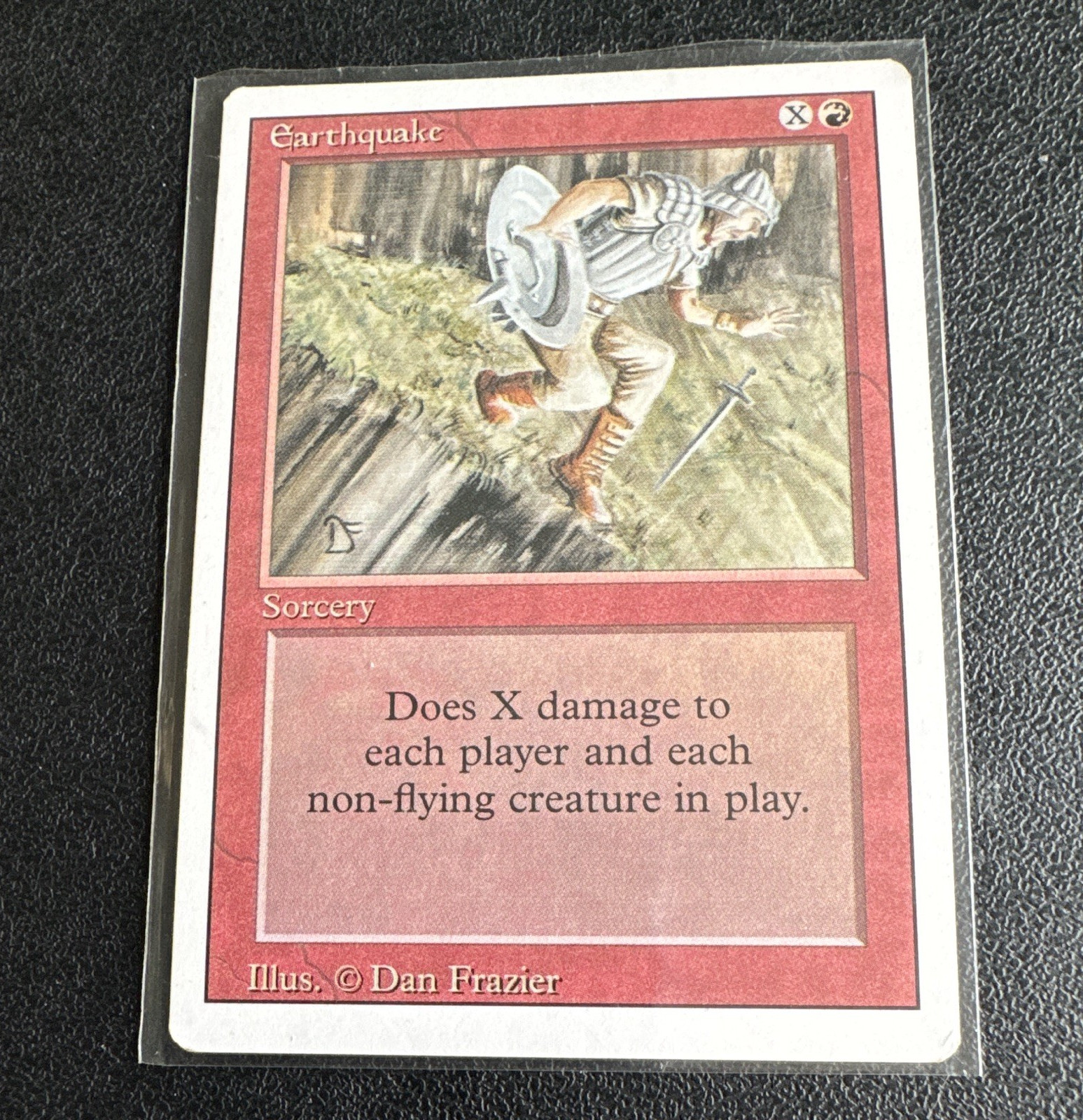 MTG Earthquake Fourth Edition 1995 White Border Magic The Gathering Card