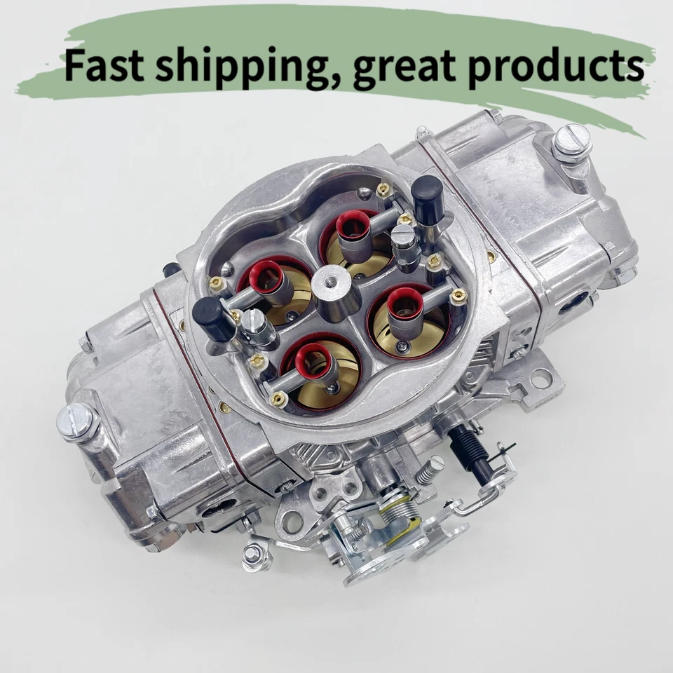 Carburador de 4 barriles 0-80457S para Holley modelo 600CFM Street Warrior pulido Foto 4 de 4