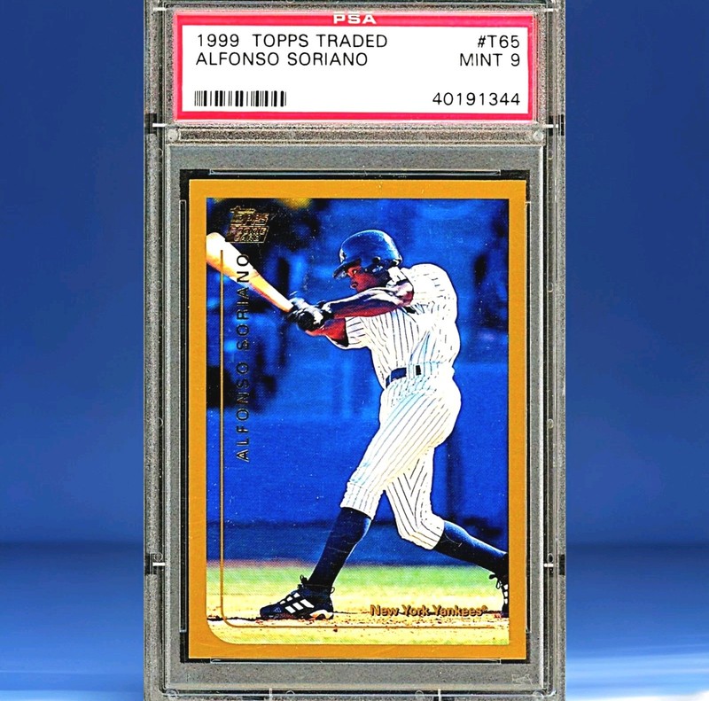 1999 Topps Traded - Alfonso Soriano #T65 (RC) PSA 9