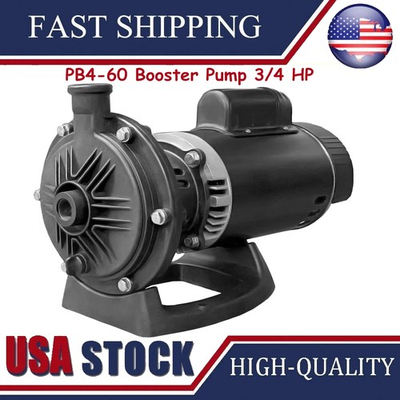 #ad PB4 60 3 4 HP Booster Pump for Pressure Side Pool Cleaners 115V 230V US $299.99