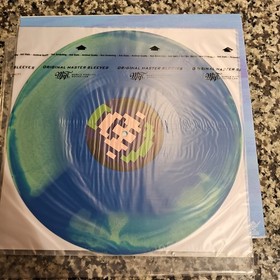 Super Mario Bros 2 NES Vinyl Record OST (Luigi Green/Blue Swirl) not moonshake  