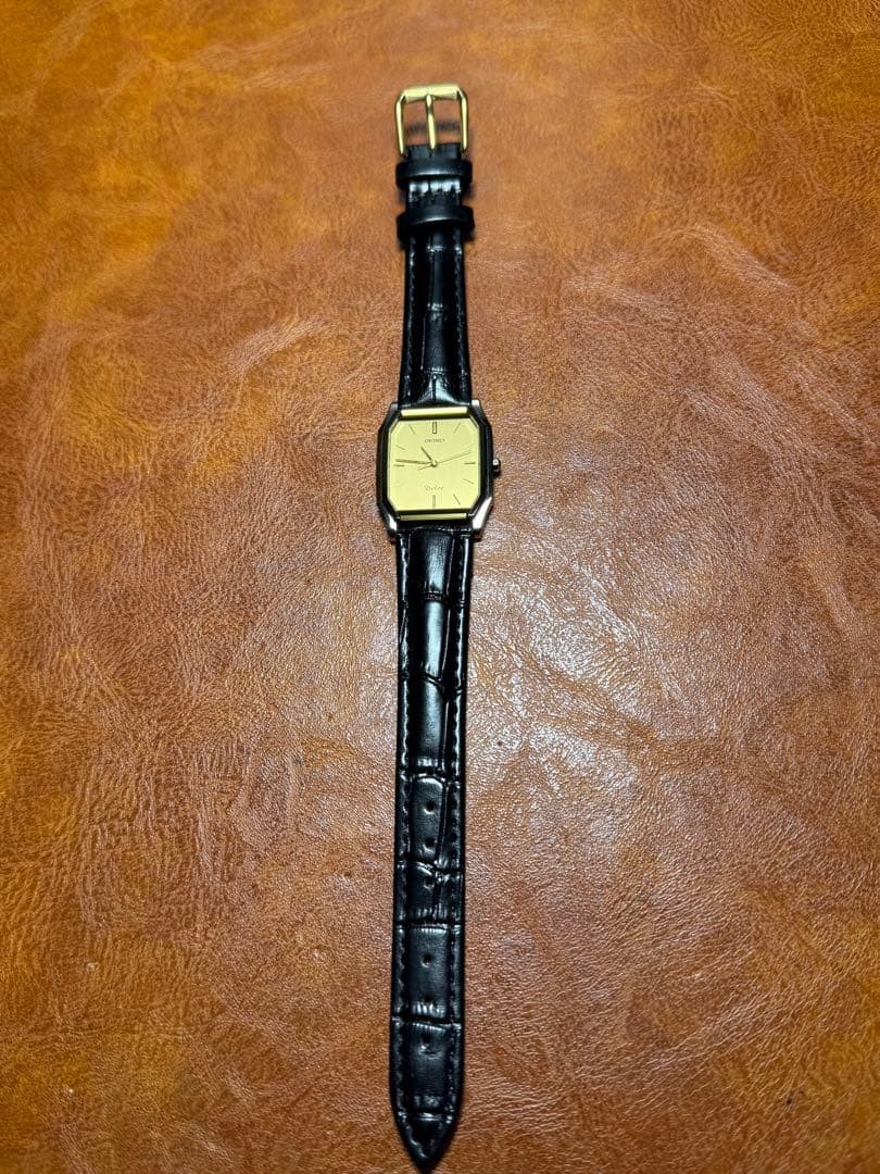 A98 Rare, working SEIKO DOLCE rectangular watch f… - image 8