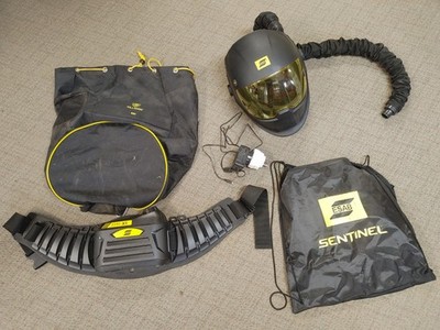 ESAB Sentinel A50 EPR-X1 Air Automatic Welding Helmet PAPR System Respirator