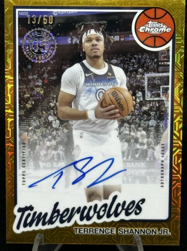 2025 Topps Terrence Shannon Jr. Autograph Issue - Veterans (Raw)