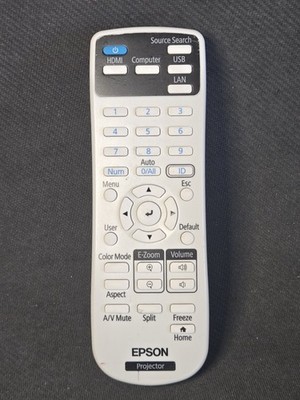 New Epson 154720001 Projector Remote Control Works with most ALL Epson projectos
