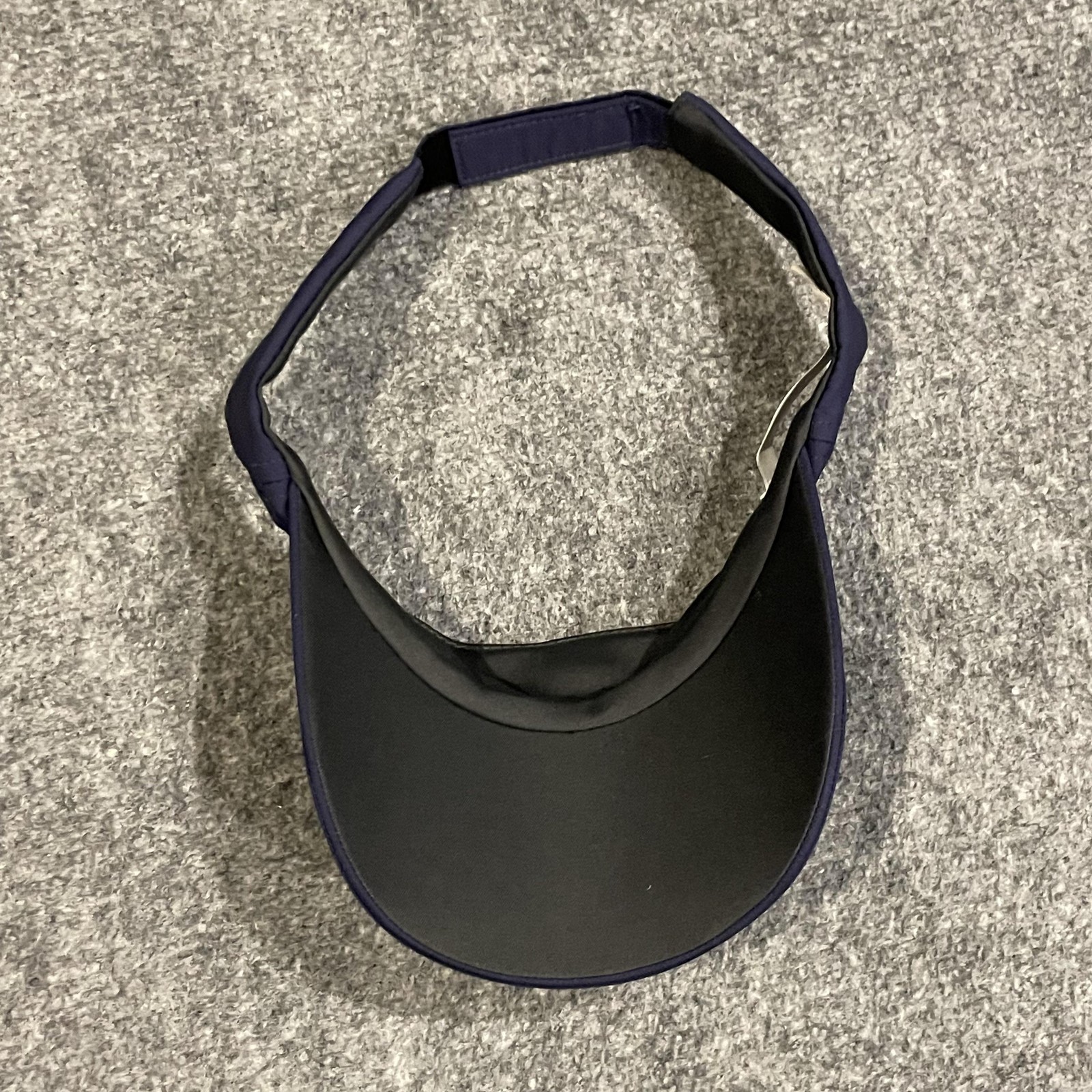 Nike Golf Visor Hat Adjustable Strapback Navy Blu… - image 10