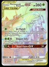 Pheromosa & Buzzwole GX 215/214 Rainbow Rare Unbroken Bonds Pokemon Holo NM on eBay