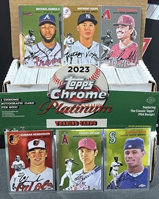 2023 Topps Chrome Platinum Anniversary BASE 1-250 YOU PICK FROM LIST