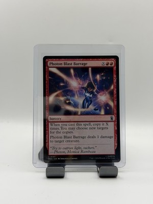 MTG, Photon Blast Barrage $3 ORDER MIN 147 Marvel Super Heroes Regular 