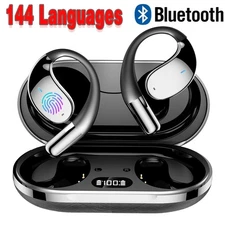 3-In-1 Smart Voice Translation Earbuds 150+ Languages Real Time Translator US