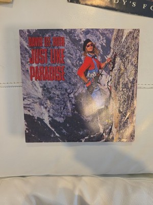 David Lee Roth Just Like Paradise the Bottom Line 45 RPM Vinyl Record