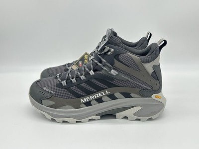 Merrell Moab Speed 2 Mid GTX Men's Size 12.5 Gray Hiking Boots Vibram J037503