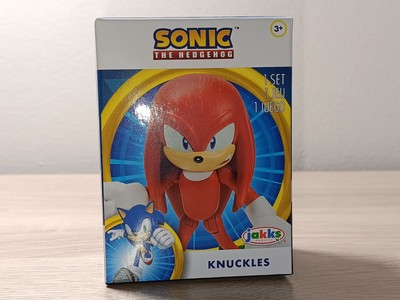 *FREE SHIP* 2.5'' MODERN KNUCKLES - Sonic the Hedgehog Figure Jakks Pacific