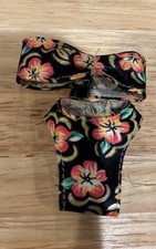 RARE COLORWAY Vintage 1994 Tropical Splash Barbie 12446 Bikini Top  Bottoms