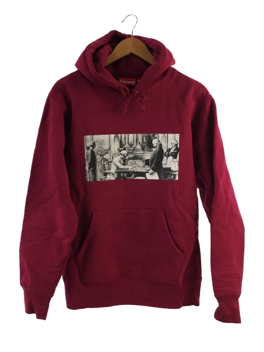 Sweat à capuche Supreme bordeaux M occasion