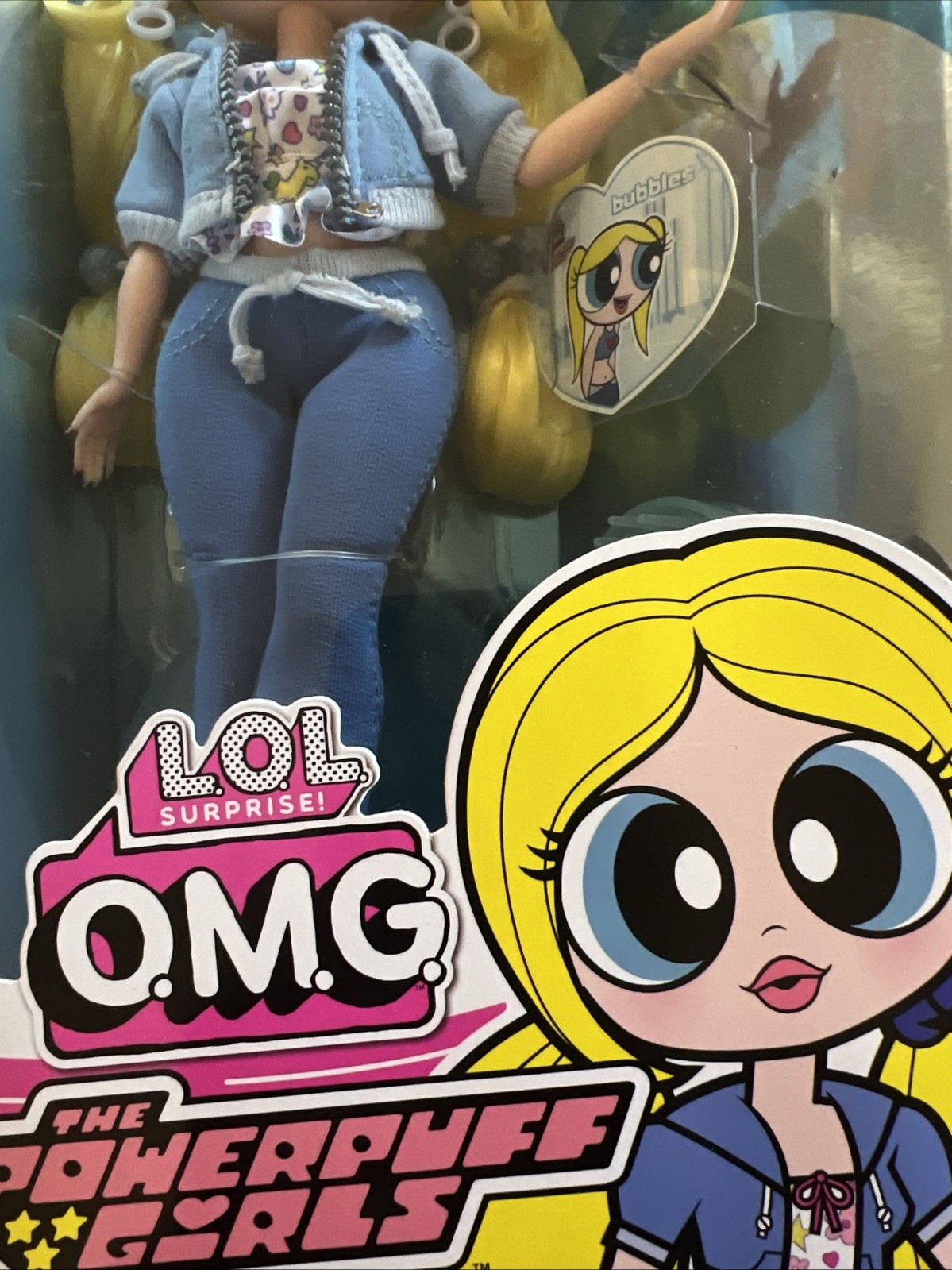 Детская кукла L.O.L. Surprise 2025 LOL Surprise OMG The Powerpuff Girls Doll Bubbles — фото 3