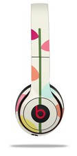 Skin Wrap for Beats Solo Wireless 2 3 4 Plain Leaves SKIN ONLY