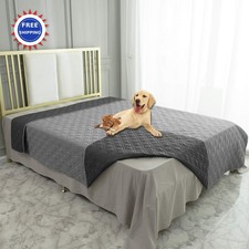 Waterproof Dog Bed Cover Pet Blanket for Furniture Couch Sofa Reversible 82x82