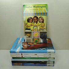 Sophie Washington: Hardcover & PB Book Lot, Set x8 Ex Lib Tonya Duncan Ellis