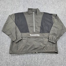 WEAR by Erin Andrews Las Vegas Raiders Pullover Anorak Jacket Women's S Purse