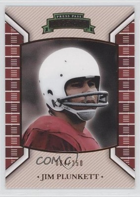 2011 Press Pass Legends Bronze 4/250 Jim Plunkett #67 0a7