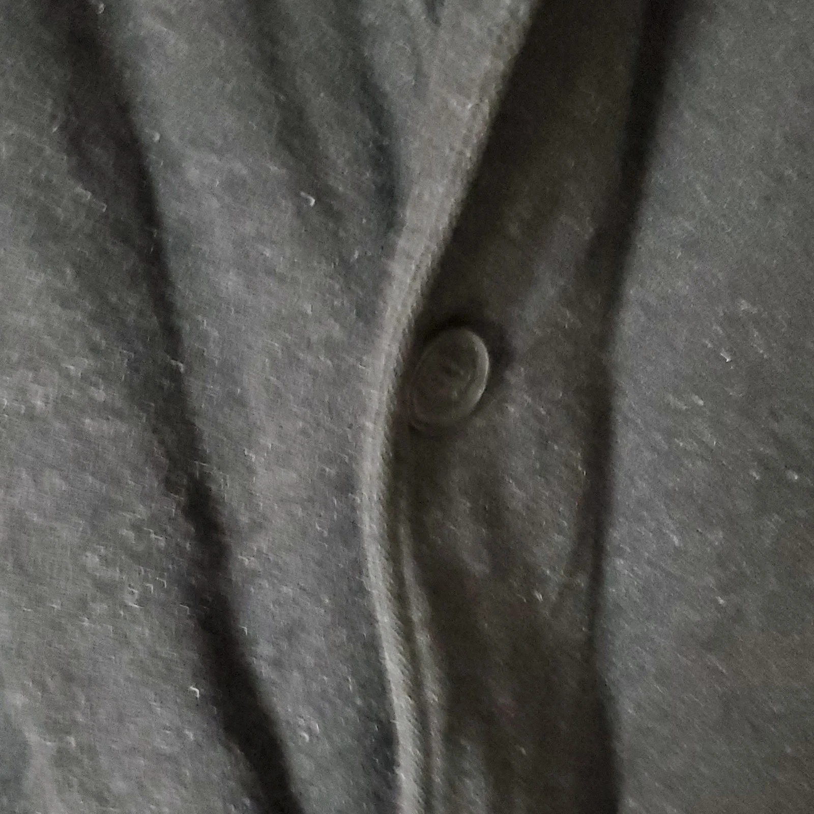 Kenneth Cole Reaction Men's Black Cotton Blend Overcoat Zip/Button L image 7