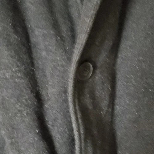 Kenneth Cole Reaction Men's Black Cotton Blend Overcoat Zip/Button L image 7