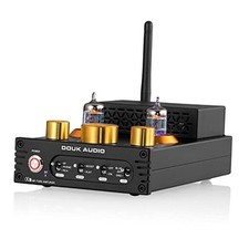 HiFi Stereo Bluetooth 5.0 Vacuum Tube Amplifier MM Phono Amp for Turntables