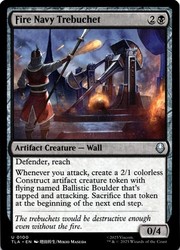 Fire Navy Trebuchet #100/462 Avatar: The Last Airbender MTG Uncommon