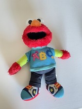 14 Plush FISHER PRICE TALKING LAUGHING SINGING ELMO ABCs Alphabet Sesame Street
