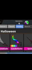 Roblox Murder Mystery 2 MM2 Chroma Candleflame Godly Knifes and Guns
