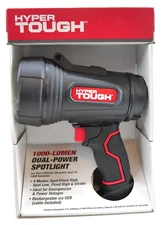 1000 Lumen Brightness LED Dual Power Rechargeable Spotlight