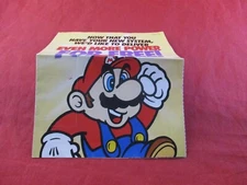 Super Power Club Nintendo NES Nintendo Power Magazine Mario Sign-Up Mailr Insert