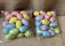 Spring Speckled Eggs Scatters Fillers - Colored - 2 Bags NIP