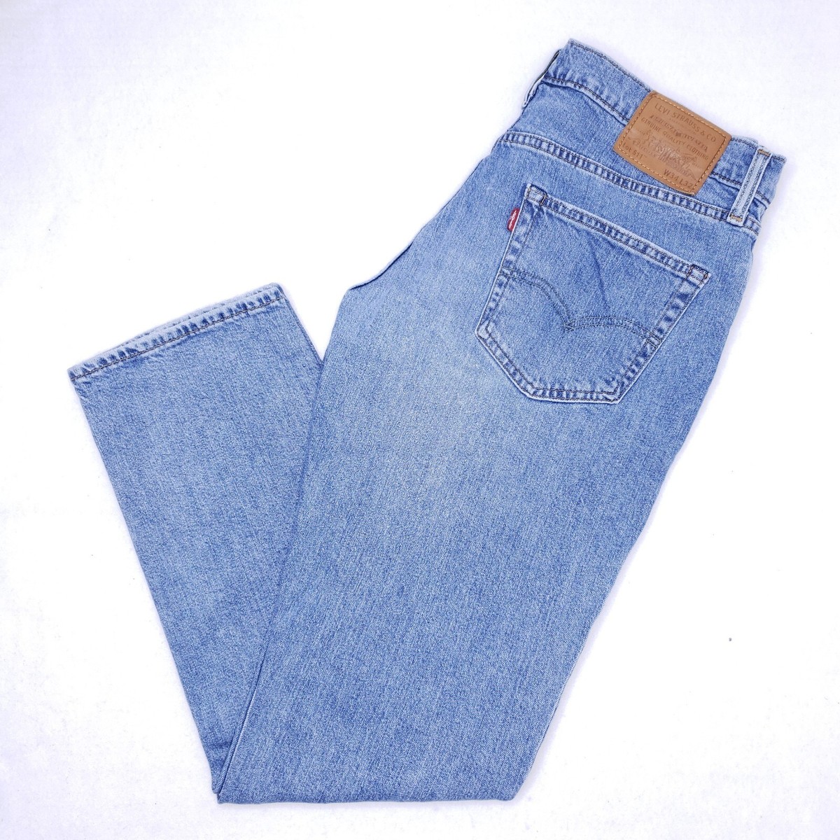 Levi's 511 Premium BIG E Mens Size 34X32 Slim Light Blue