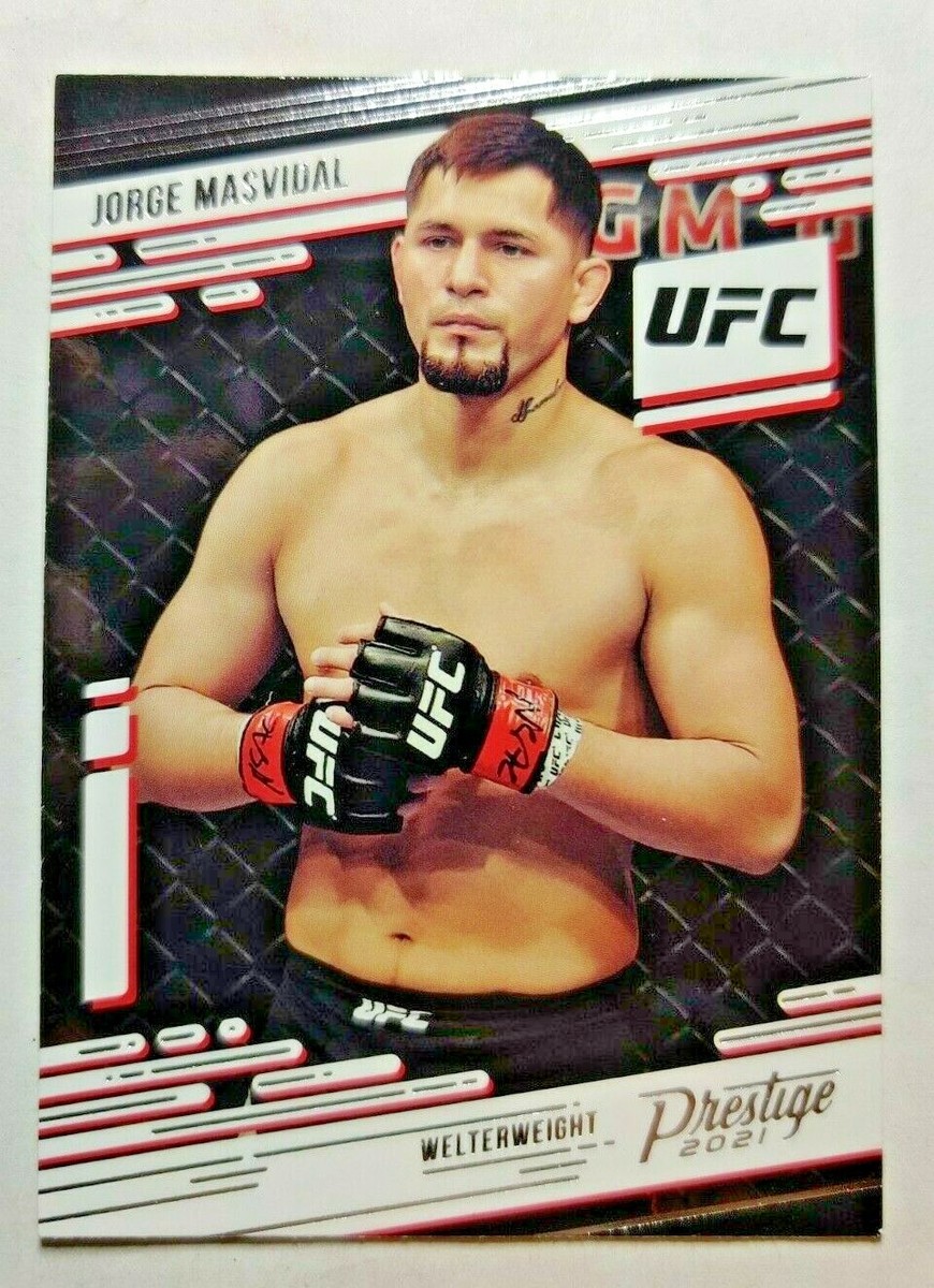 2021 Panini Chronicles UFC Prestige JORGE MASVIDAL #76
