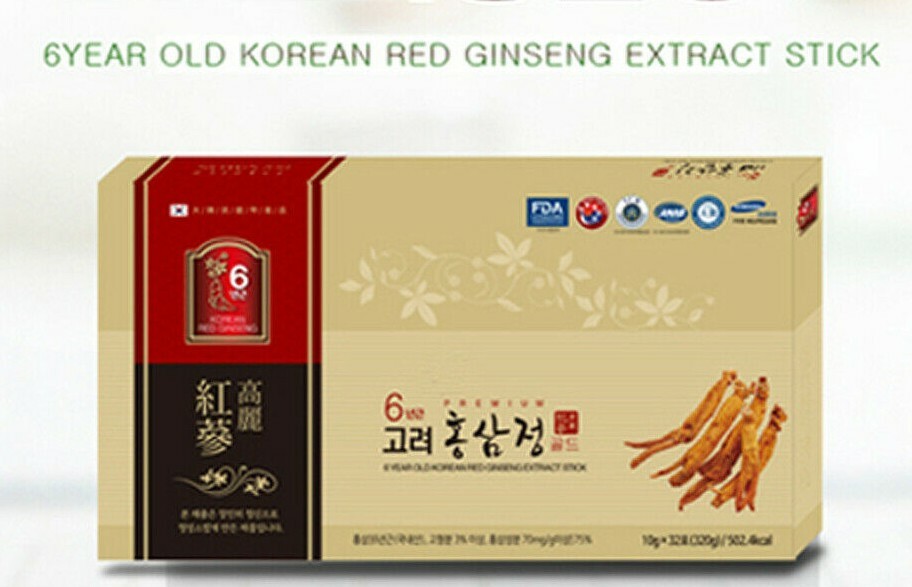 6 years old Koryeou Red Ginseng Extracts Gold in Stick made in 